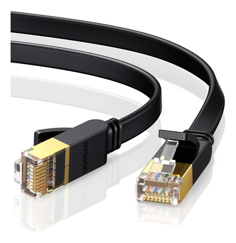 Cable Ethernet Cat7 Rj45 Lan Plano Ugreen 10gbps De 10 Pies