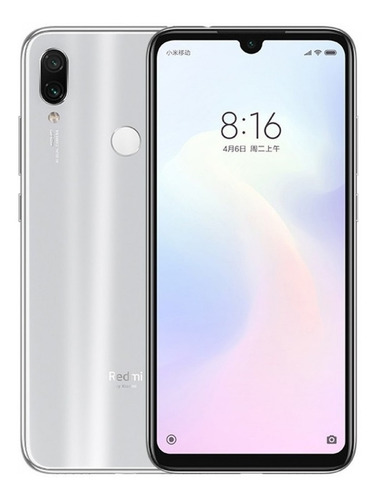 Xiaomi Redmi Note 7 Dual SIM 64 GB Moonlight white 4 GB RAM