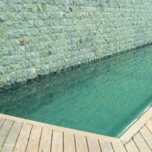 Pedra Piscina Hijau Bruta 10x10 Pedra Hijau Bruta Premium