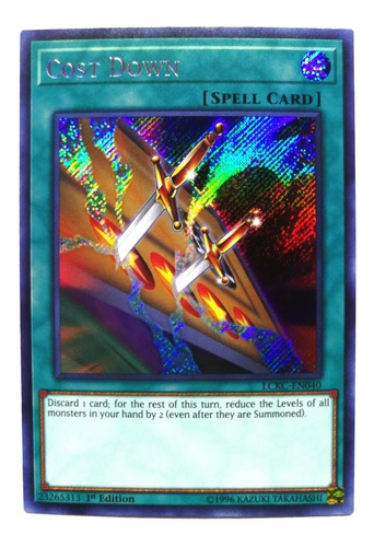 Yugioh Cost Down / Coste Abajo (secret) 