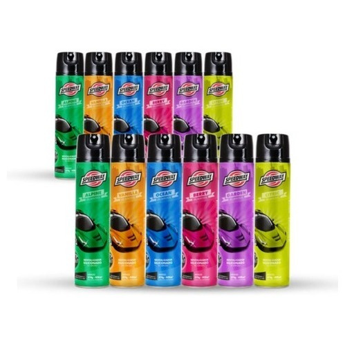 Silicona Para Auto Speedway Aerosol X 420cc Surtida X 12 Un