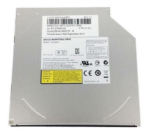 Drive Leitor Gravador Cd/dvd Sata Dell Inspiron 1545