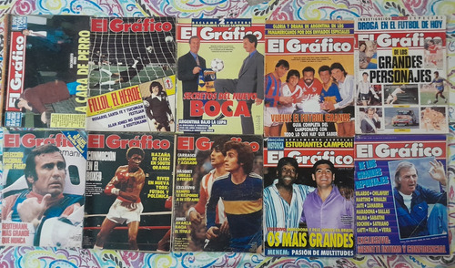Revistas El Gráfico Año 1980