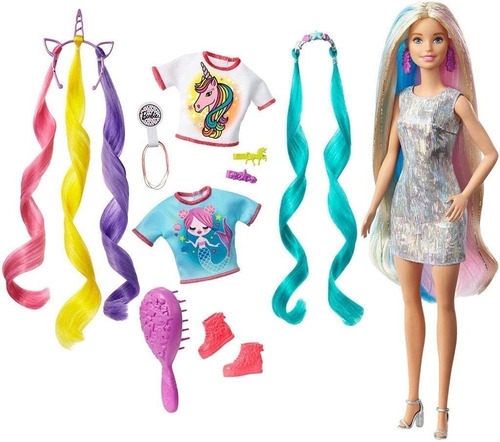 Barbie Fashionista Peinados De Fantasía Rubia