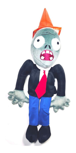 Imagen 1 de 2 de Peluche Plants Vs Zombies Zombie Cono Cabeza Juguete