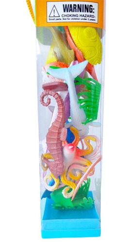 Animales Plastico Juguete Tubo Selva Mar Insectos Dinosaurio