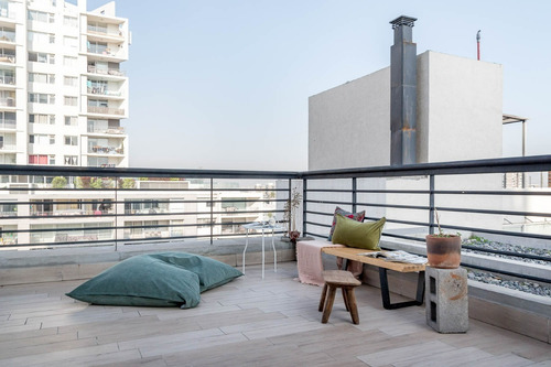 Imagen 20 de 30 de Increíble Dept En Ñuñoa Con Enorme Terraza A Pasos Del Metro