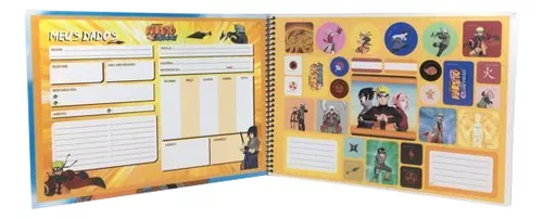 Caderno Cartografia E Desenho Naruto 60Fls São Domingos 233319 - Papelaria  Criativa
