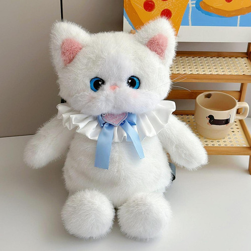 Mochila De Gato De Peluche Linda, Mochila Animal Mochila