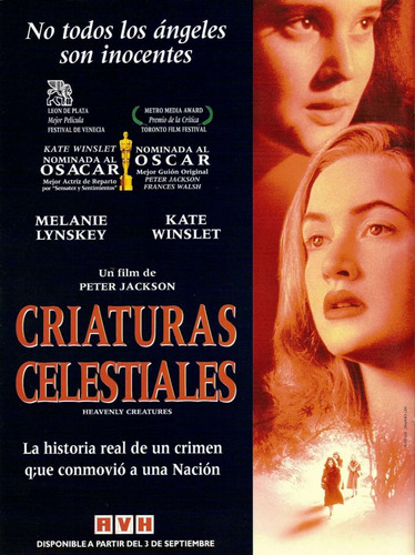 Criaturas Celestiales / Heavenly Creatures - Película Dvd