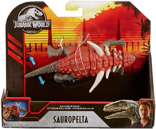 Jurassic World Savage Strike Sauropelta (Usado)