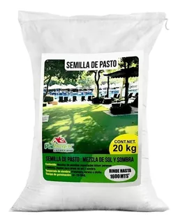 Semilla De Pasto 20 Kg 30m Sol Y Sombra Ingles/survivor
