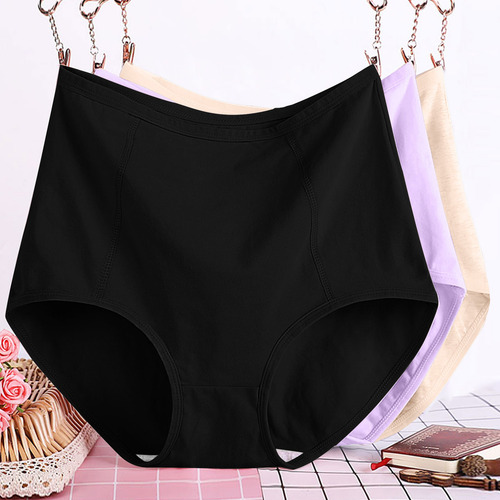 Calzoncillos E Para Mujer, Talla Grande Xl-6xl, Color Liso,