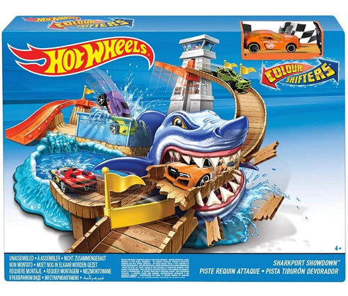 Hotwheels Pista Tiburón Devorador / Original Mattel Shark
