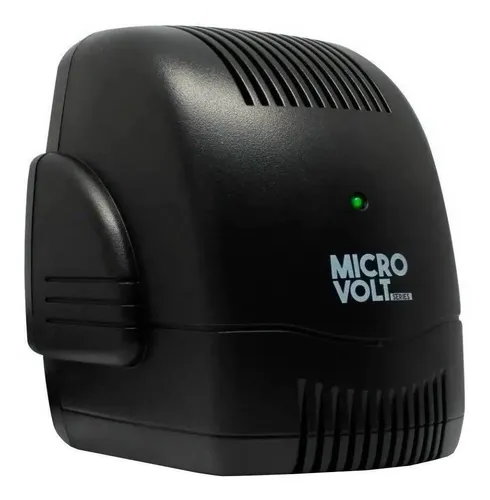 Estabilizador de tensión TRV Electronics Microvolt H 2000 2000VA entrada y  salida de 220V negro