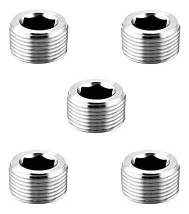 Conector Tubera Macho Hexagonal Interno Steel Ino