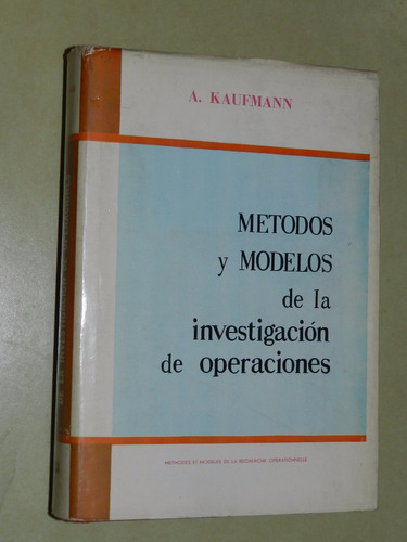 * Metodos Y Modelos De Investigacion Operaciones - L043