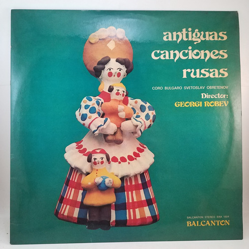 Antiguas Canciones Rusas - Vinilo - Robev - Ex