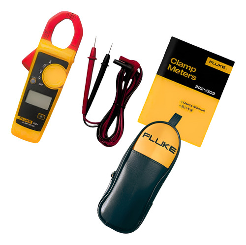 Pinza Amperimétrica Fluke 302+ 400a Digital Retroiluminada