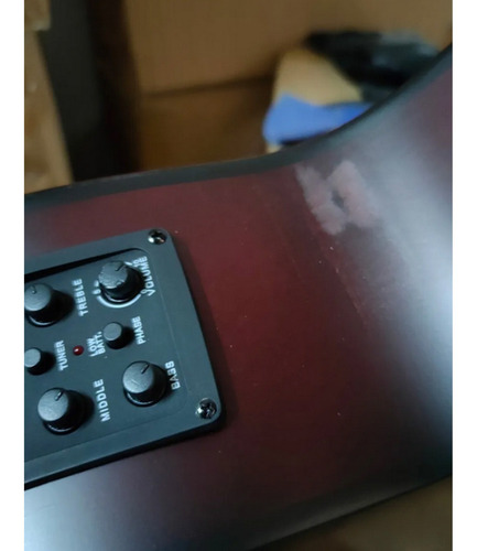 Imagen 8 de 10 de Guitarra Cuerdas Nylon C/funda Eq 3 Outlet Leer Descripcion