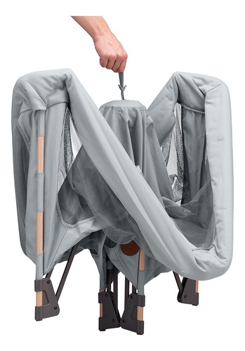 Cuna Playard Swift Beyond Grey 3 En 1: Móises, Cuna, Corral