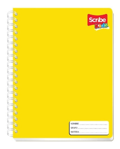 Cuaderno Profesional Scribe Kids Doble Espiral C . Grande