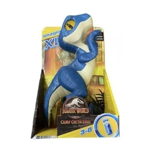 Figura Jurassic World Raptor Xl - Imaginext
