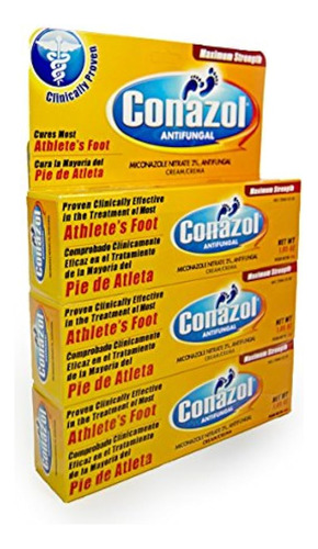 Conazol Cream Cura Para Pies De Atleta Antifúngica - Paquete