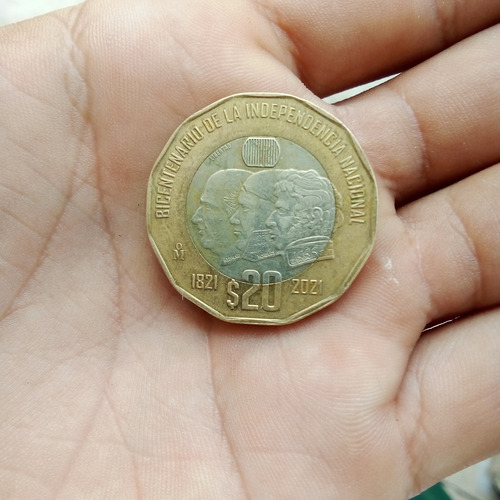 Moneda $20, De El Bicentenario De La Independencia Nacional 