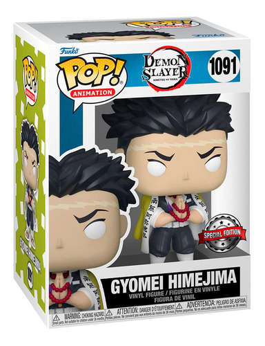 Funko Pop! Gyomei Himejima 60294 Demon Slayer Figura #1091