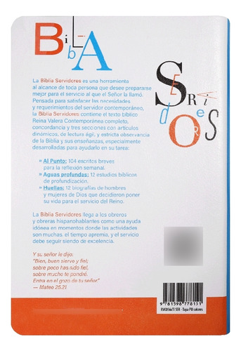 Biblia De Estudio Para Servidores