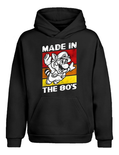 Sudadera Mario Bros Made In The 80´s Retro