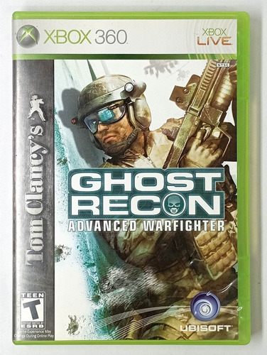 Tomclancy's Ghostrecon Advanced Warfighter Xbox 360 Rtrmx Vj