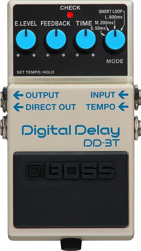 Pedal De Efecto Guitarra Electrica Boss Dd3t Digital Delay