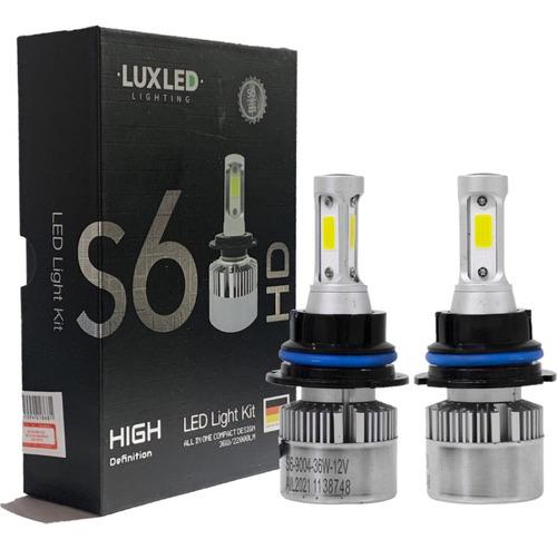 Kit S6 Bi Led Cree Alta Y Baja 9007 Hb5 44.000 Lumens 3 Chip