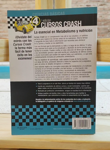Lo Esencial En Metabolismo Y Nutrición: Cursos Crash.