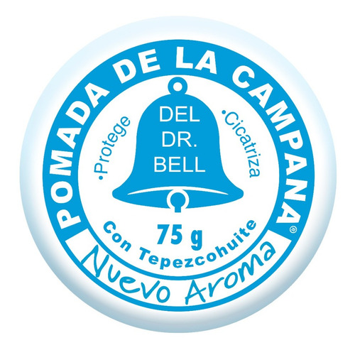 Pomada De La Campana Pomada Tepezcohuite Tarro 75 G.