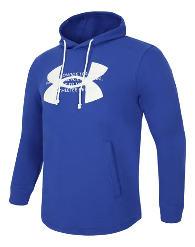 Sudadera Under Armour Fitness Rival Terry Hombre Azul Cuotas sin