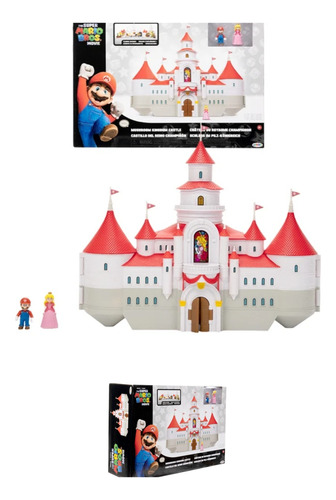 Castillo De Súper Mario Bros Figuras Original 