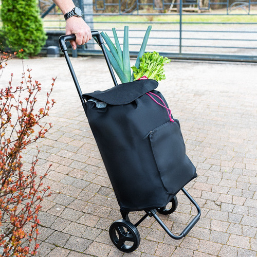 Imagen 2 de 10 de Carro De Compras Changuito Plegable Resistente Gimi Italia