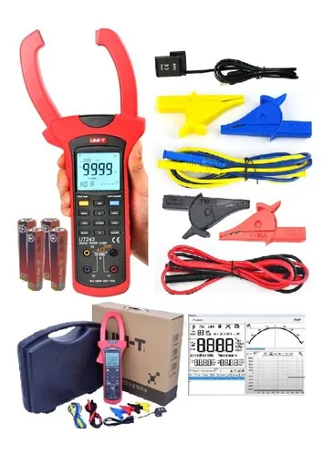 comprar Factor Potencia Armónicos Amperímetro Coseno Trifásico Neutr