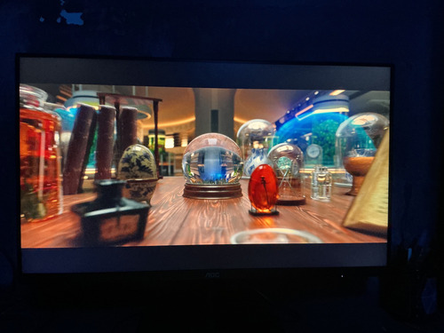 Monitor Aoc Con Pantalla De 27 1920x1080, 100hz, 101% Srgb Negro (Usado)