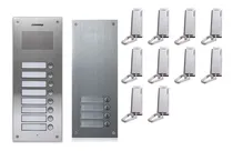 Comprar Kit Portero Eléctrico Commax 12 Departamentos 10 Porteros