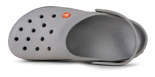 Imagen 5 de 7 de Zuecos Crocs Crocsband C11016 Gris Naranja Hombre