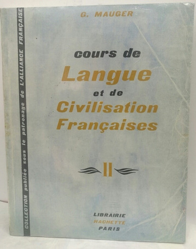 Cours De Langue Et Civilisation Français 2 Libro Usado7/10