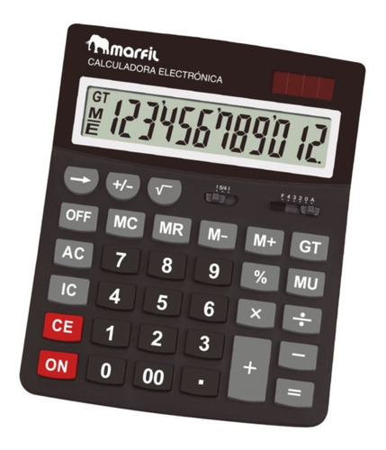 Calculadora Marfil 12 Dígitos Mf-m-103 