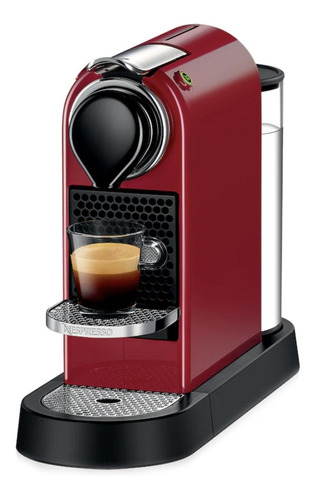 Cafetera Nespresso Citiz C113 automática roja para cápsulas monodosis 220V