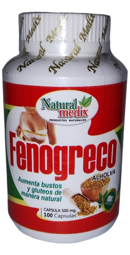 Fenogreco Aumenta Busto Y Gluteos Suplemento Capsulas