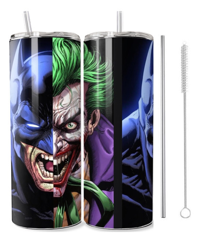 Termo Batman Joker Guason Acero Inoxidable 600ml Dc