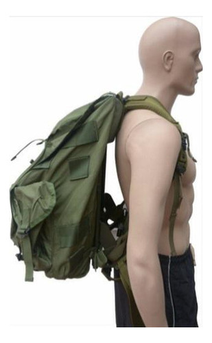 Morral Militar De Campaña Verde